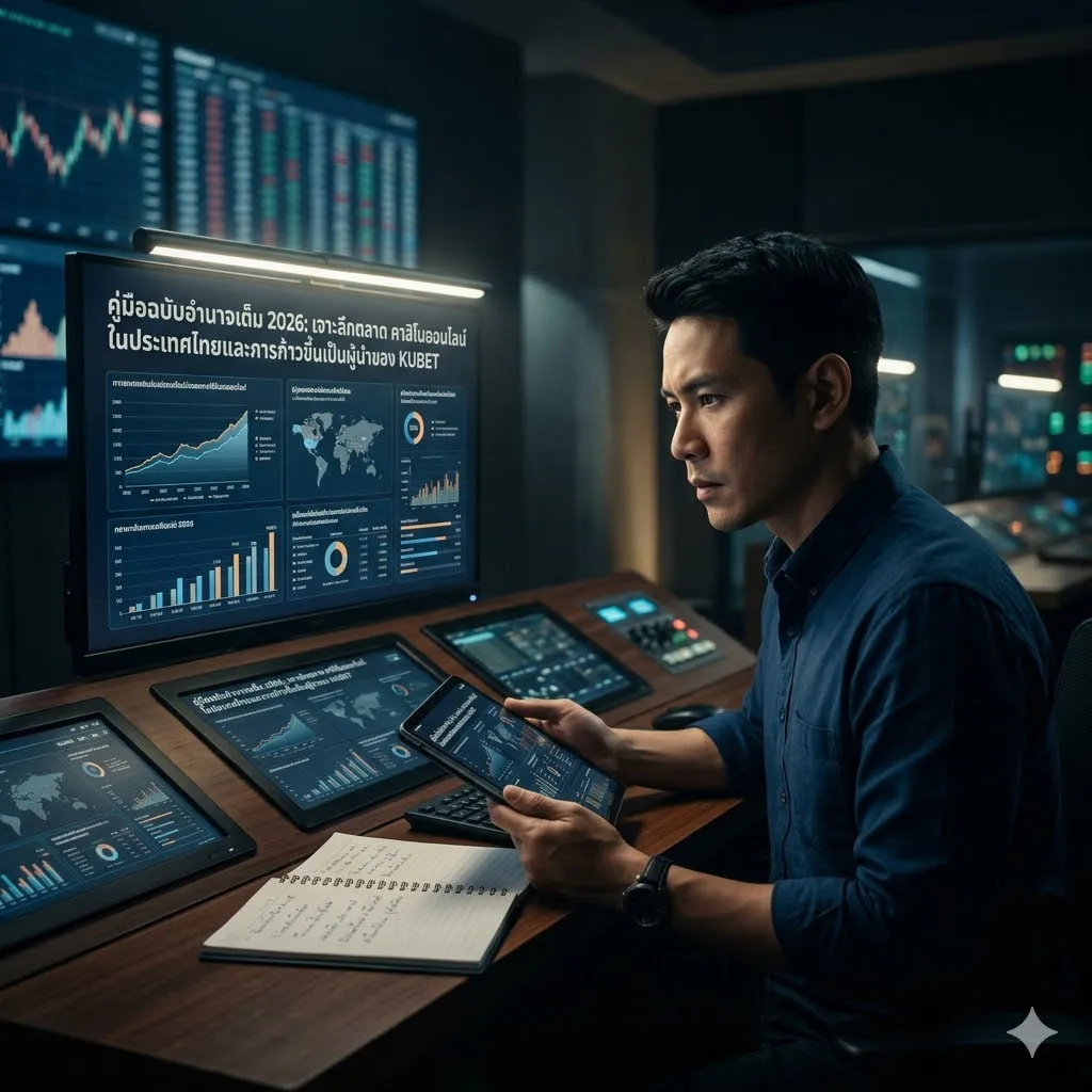คู่มือฉบับอำนาจเต็ม 2026: เจาะลึกตลาด คาสิโนออนไลน์ ในประเทศไทยและการก้าวขึ้นเป็นผู้นำของ KUBET